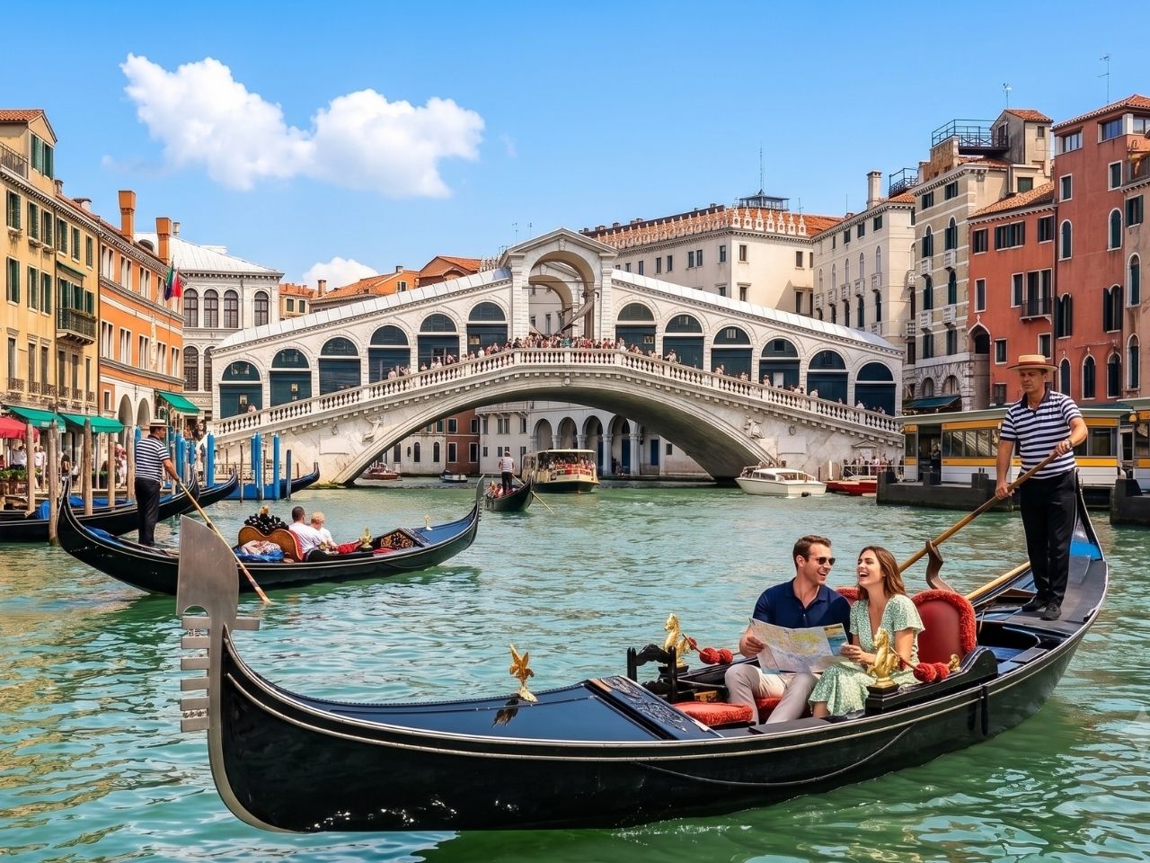Venice gondola experience